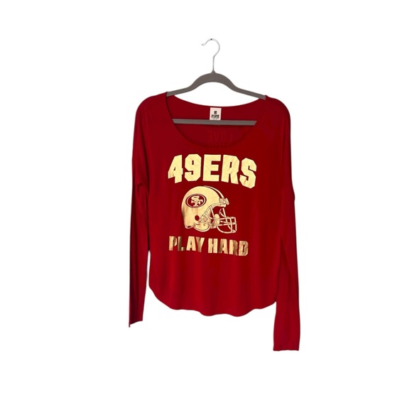 Victoria’s Secret San Francisco 49ers Play Hard Love Pink Size Small - Picture 8 of 8